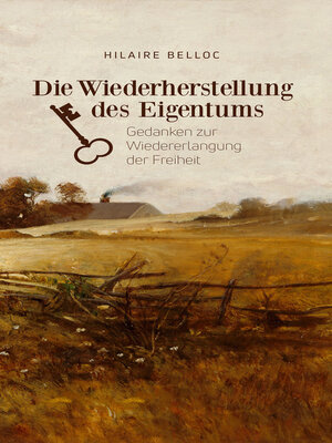 cover image of Die Wiederherstellung des Eigentums